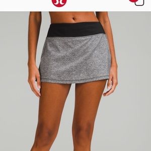 lululemon pace rival mid rise skirt long